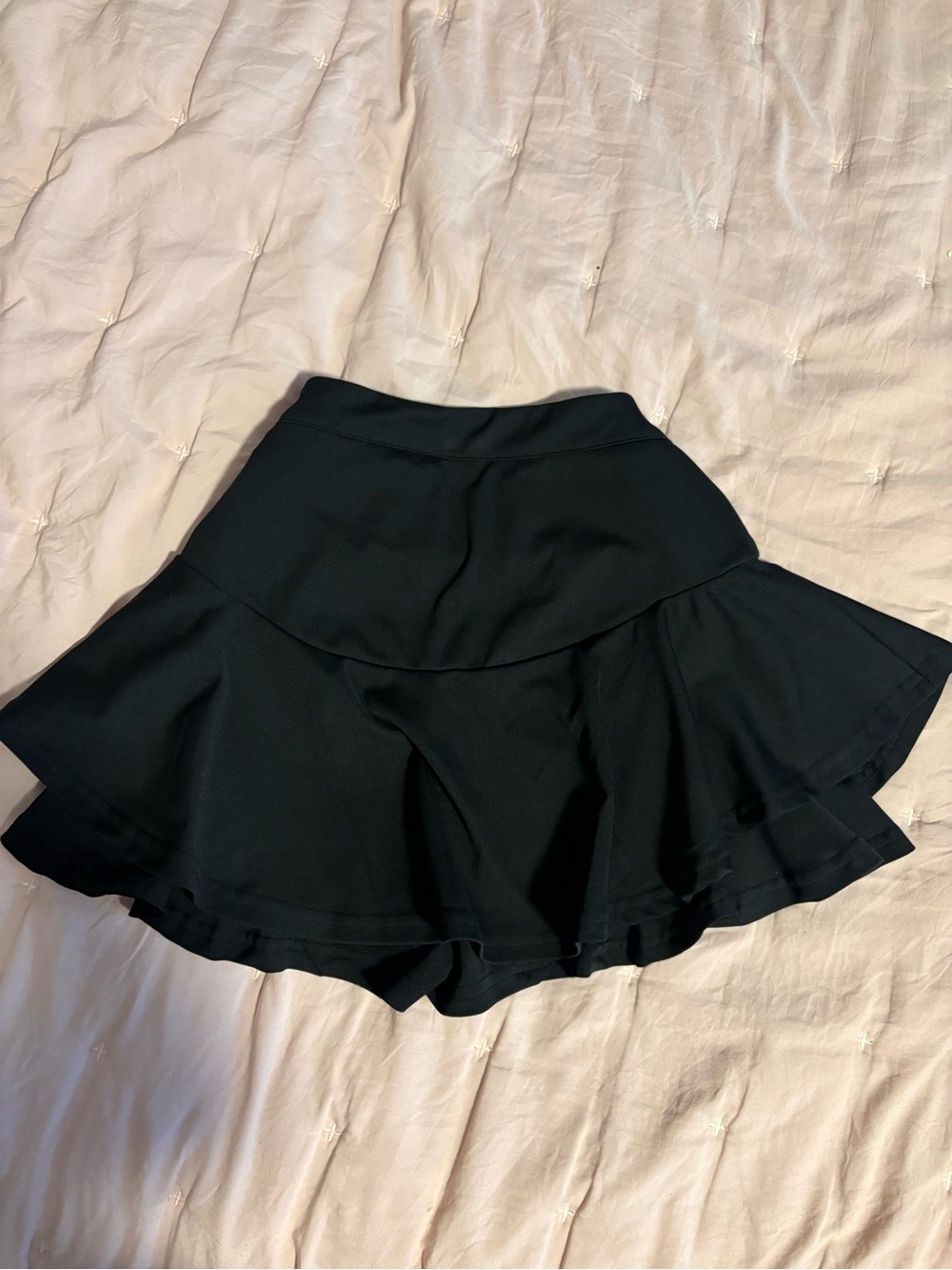 Black Flared Women's Skirt